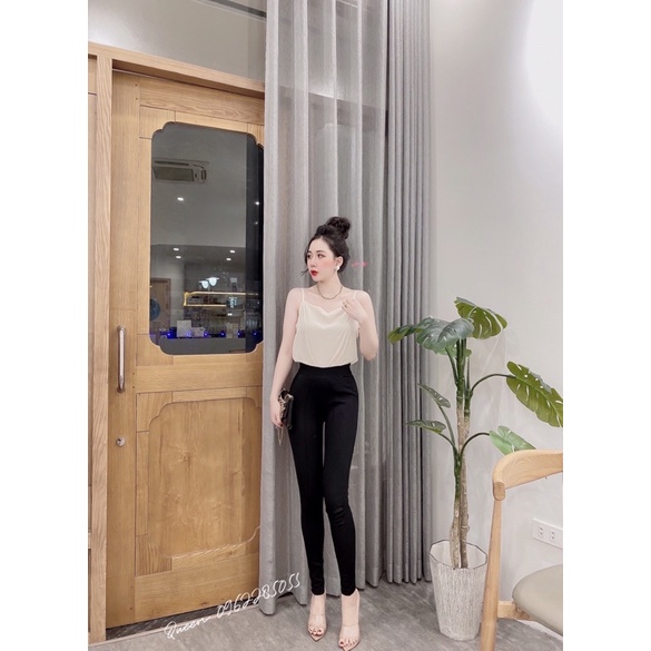 Quần legging Slim 10 cúc inox cạp cao ôm eo trên( ảnh thật) | BigBuy360 - bigbuy360.vn