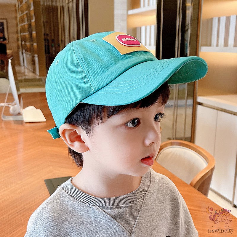 Mũ lưỡi trai phong cách Hàn Quốc thiết kế thời trang nhiều màu sắc dành cho trẻ em