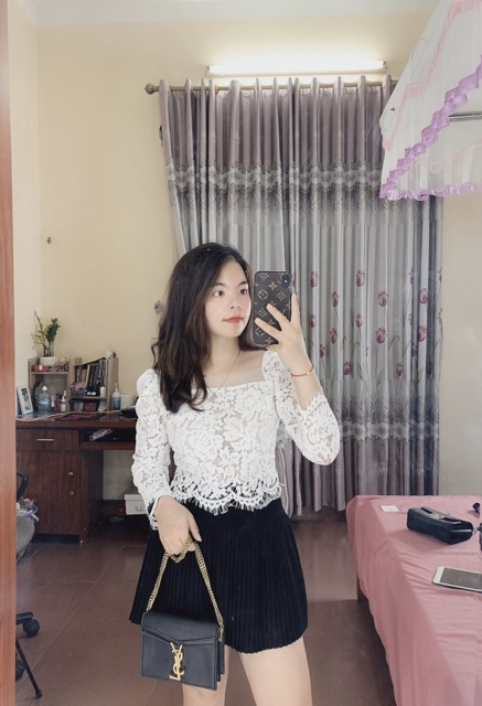 CHÂN VÁY XẾP LY NHỎ CẠP CAO MS12343 (M1- 1)