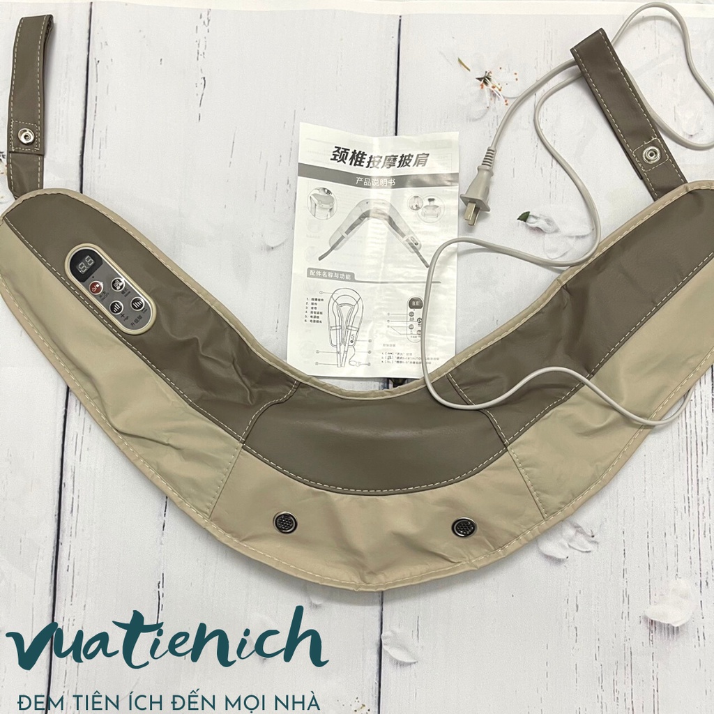 Đai Massage Chườm Nhiệt Cao Cấp  / Máy Chườm Nhiệt Đấm Bóp Toàn Thân