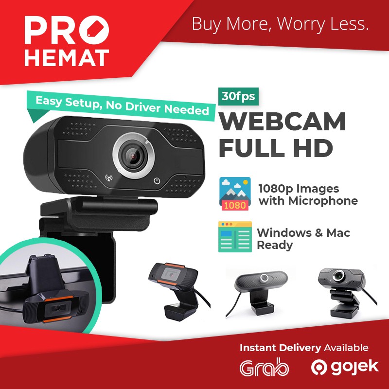 Webcam Fhd / Full Hd 1080p Kèm Mic Cho Laptop / Pc