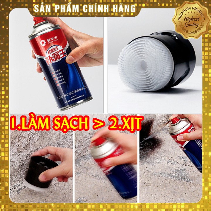 [MUA 1 TẶNG 1] Xịt Chống Thấm Nước 💝 CHÍNH HÃNG 💝 Sơn Phủ Chống Thấm Mái Trần Sản Bể Nước Nói Không Với Rấm Dột