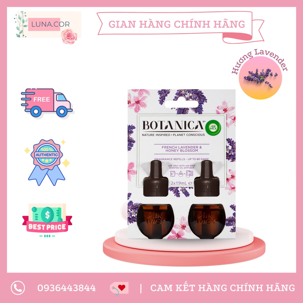 Máy cắm điện xông tinh dầu Botanica của AIRWICK