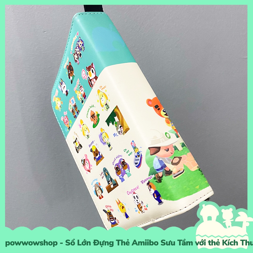 Sổ Đựng Dành Cho Thẻ Amiibo Sưu Tầm Thẻ Có Kích Thước Tiêu Chuẩn / Thẻ Nhỏ Mẫu Animal Crossing
