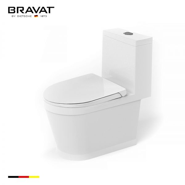 Bồn cầu 1 khối cao cấp Bravat C21131XUW-3A-ENG