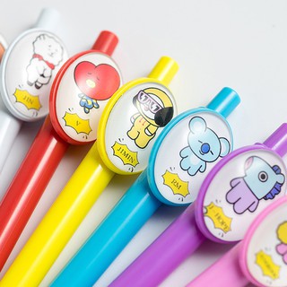 Bút bi BTS BT21 (mặt gương)