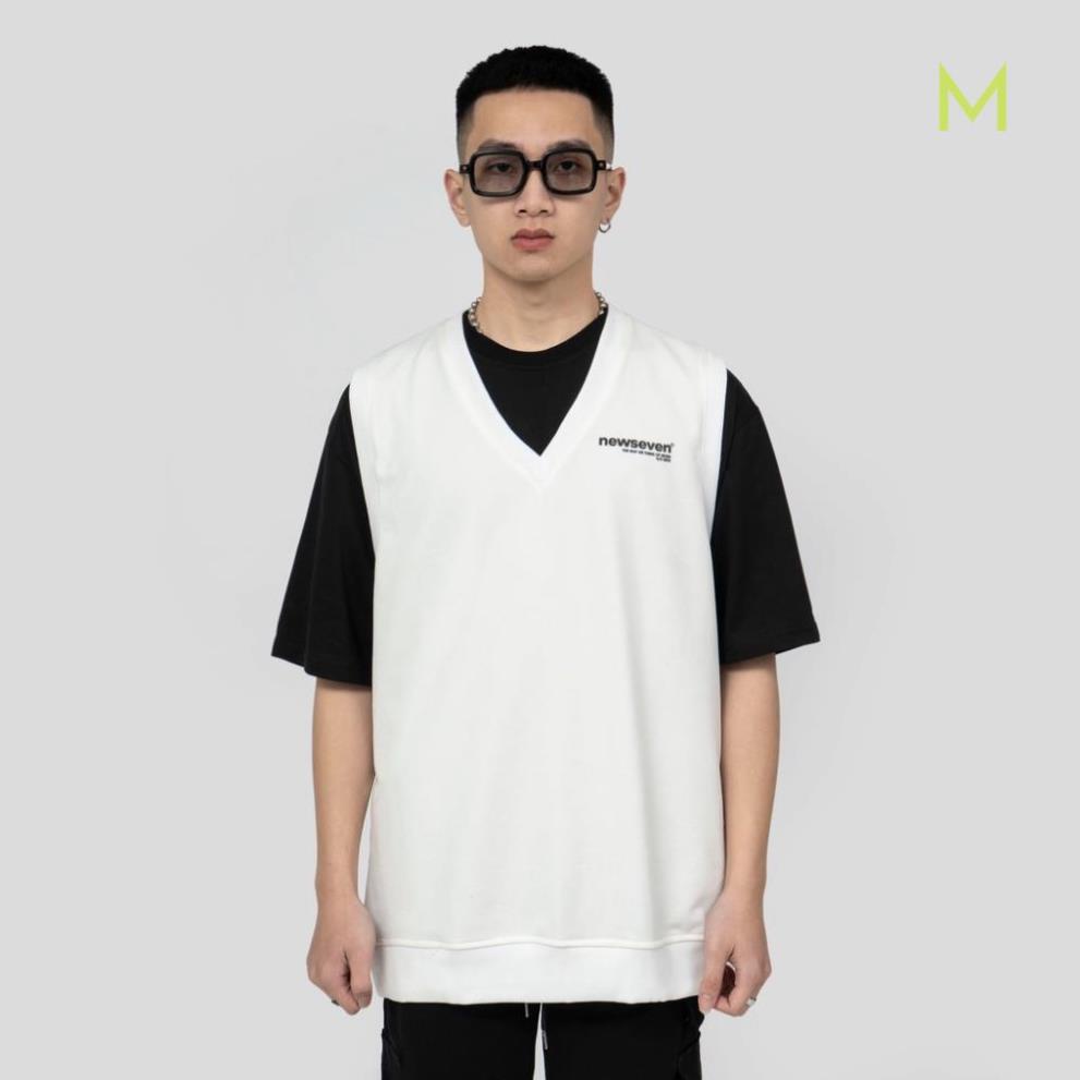 Áo Gile Nỉ N7 Newseven basic nam nữ oversize form rộng Local Brand T5