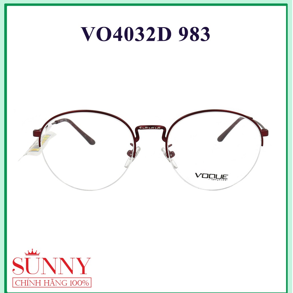 VO4032D - gọng kính Vogue chính hãng Italia, bảo hành toàn quốc