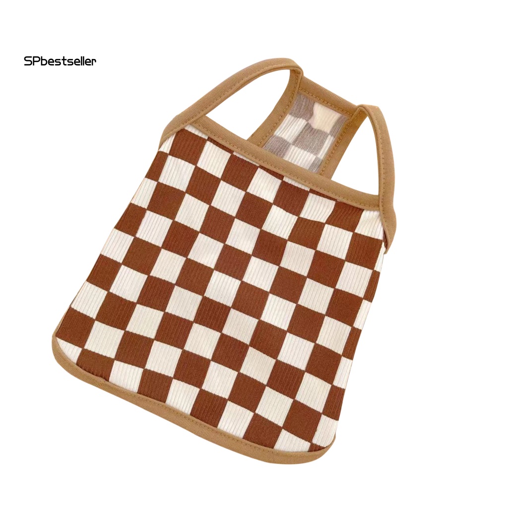 Áo Hai Dây Màu Sắc Tương Phản Phong Cách Thể Thao Thời Trang Cho Mèo