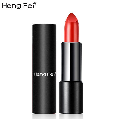 Son môi Hengfei 9 màu lấp lánh tùy chọn có tinh chất dưỡng ẩm lâu trôi hiệu quả 30g
