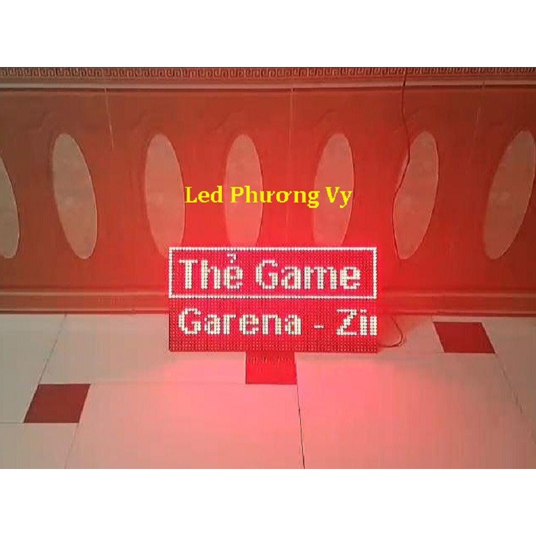 Led ma trận P10 màu đỏ phủ keo chống nước - Hàng chất lượng