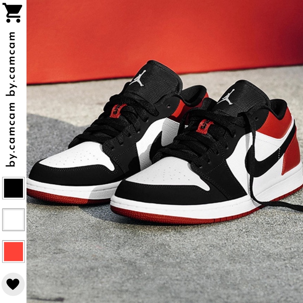 Giày Thể Thao Sneaker Nam Nữ JD Cổ Cao BlackToe Phong Cách Đường Phố