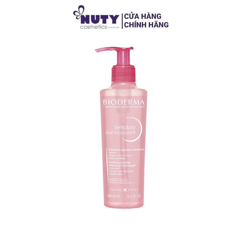 Sữa Rửa Mặt  Bioderma Sensibio Gel Moussant (200ml)