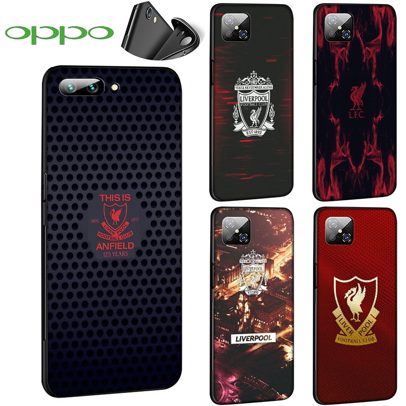 Soft Phone Case OPPO A3s A5 A37 Neo 9 A39 A57 A5s A7 A59 F1s A77 F3 A83 A1 F5 A73 F7 F9 Pro A7X Casing SH128 Liverpool red Cover