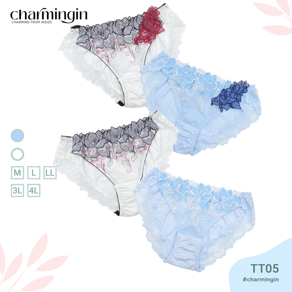Quần lót ren thun siêu mịn sang trọng quý phái đủ size M, L, LL, 3L, 4L - QLTT0005