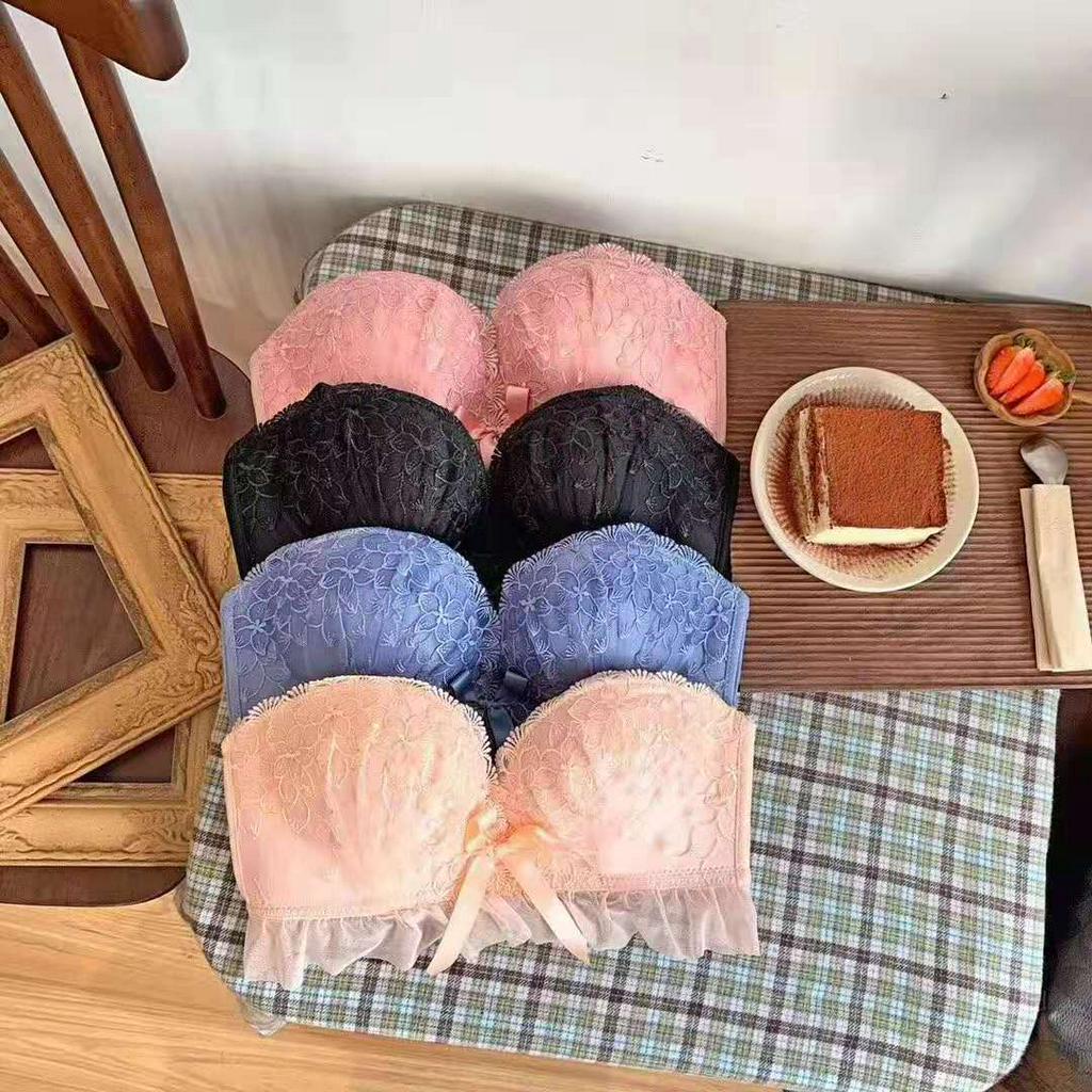 Áo Lót Phối Ren Quyến Rũ Dành Cho Nữ / Size 32-38ab