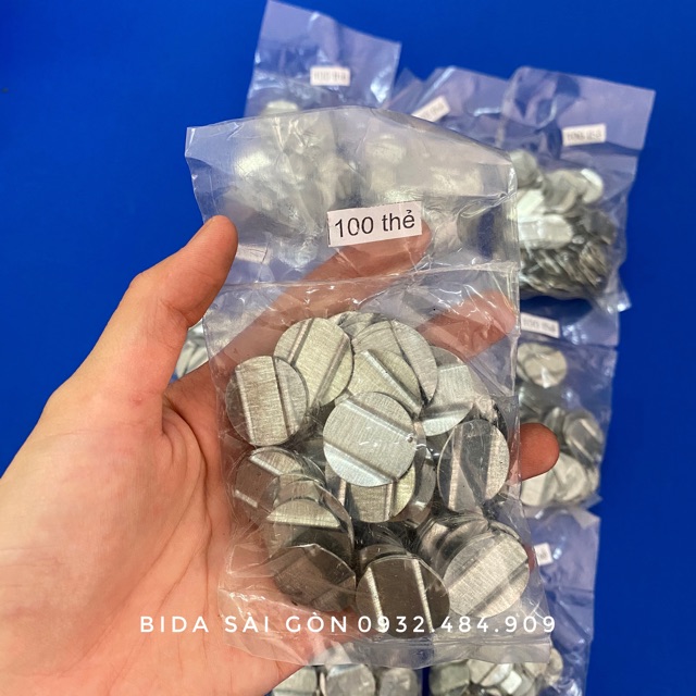 SET 100 THẺ BI LẮC ( cắt bilac )