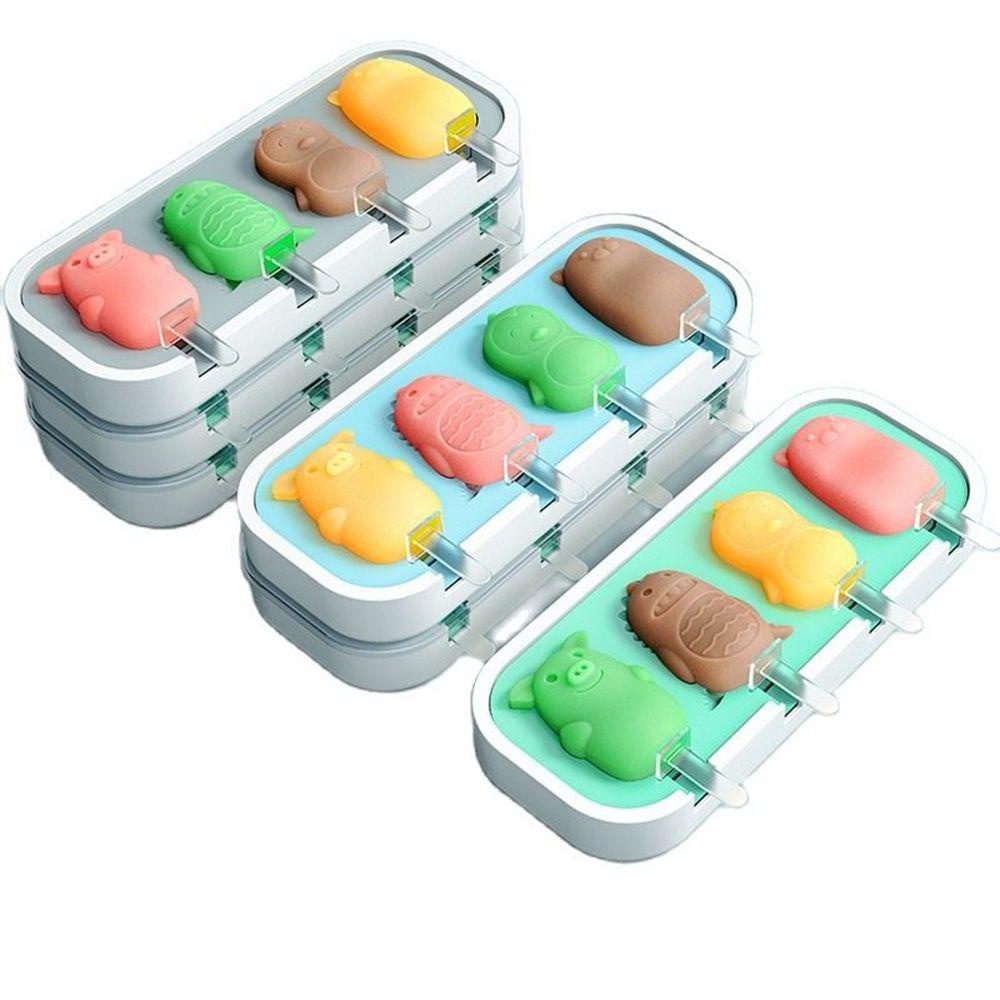 Khuôn Silicone Làm Kem / Sô Cô La / Thạch Tráng Miệng Thủ Công