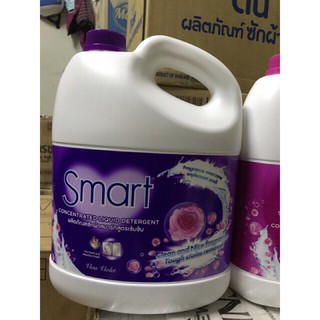 Nước Giặt Xả đậm đặc Thái Lan Smart can 3000ml màu tím