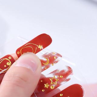Set 14 Sticker 3d Dán Móng Nghệ Thuật