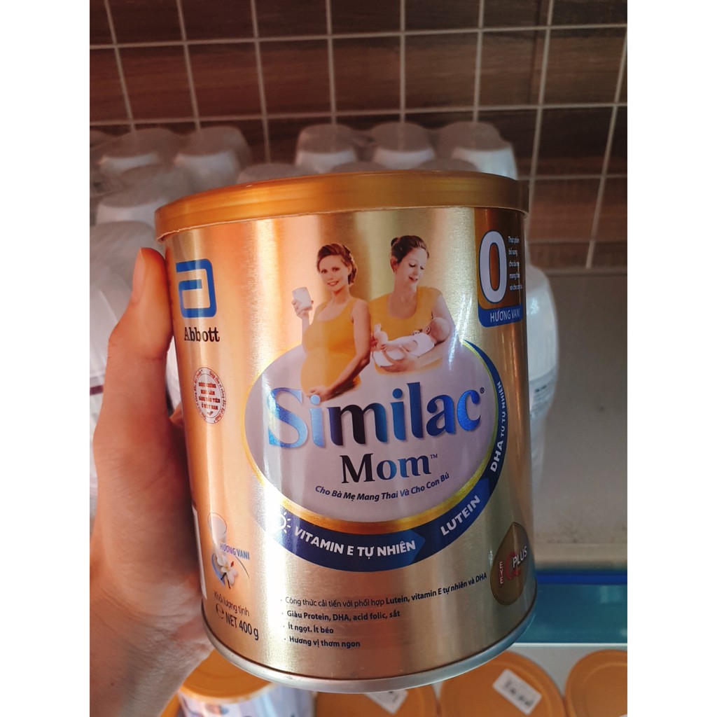 Sữa bột Similac Mom IQ hương vani hộp 400g