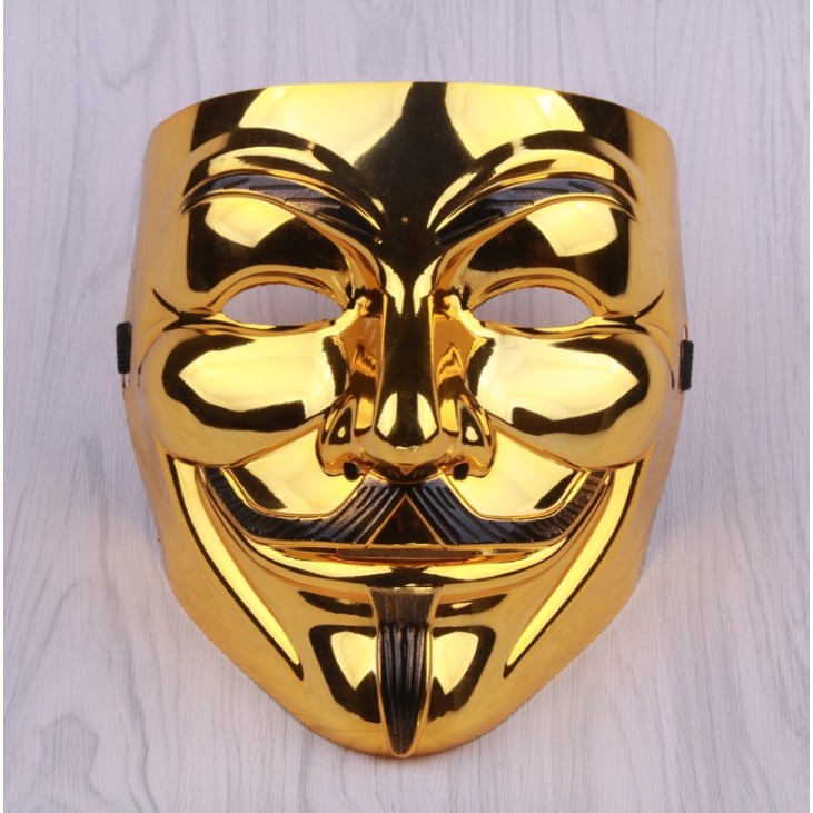 Mặt nạ hacker vàng bóng, hacker Gold