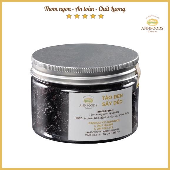 Táo Đen Sấy Dẻo Táo Tàu Đen Sấy Dẻo Không Đường Loại 1 Ăn Vặt Chốt Cho Sức Khỏe  - Annfoods