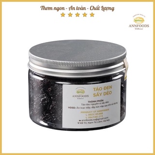 Táo đen sấy dẻo táo tàu đen sấy dẻo không đường loại 1 ăn vặt chốt cho sức khỏe - annfoods