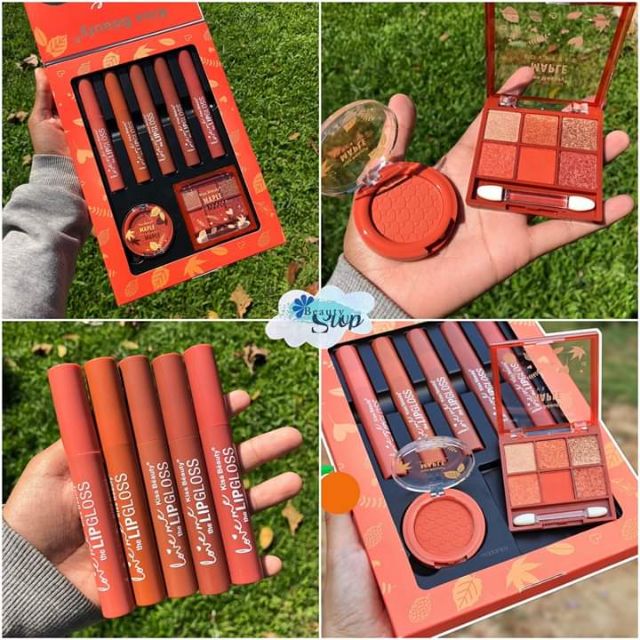 SET MAKEUP MAPLE Kiss Beauty❤