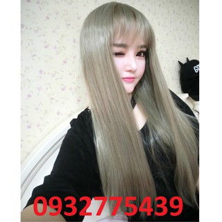 Bộ tóc giả xám khói tơ nhật TG13