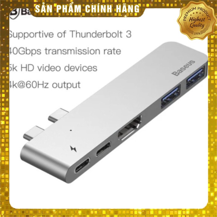 Bộ Hub chuyển đổi 5 trong 1 dành cho Macbook CAHUB-B0G  AD