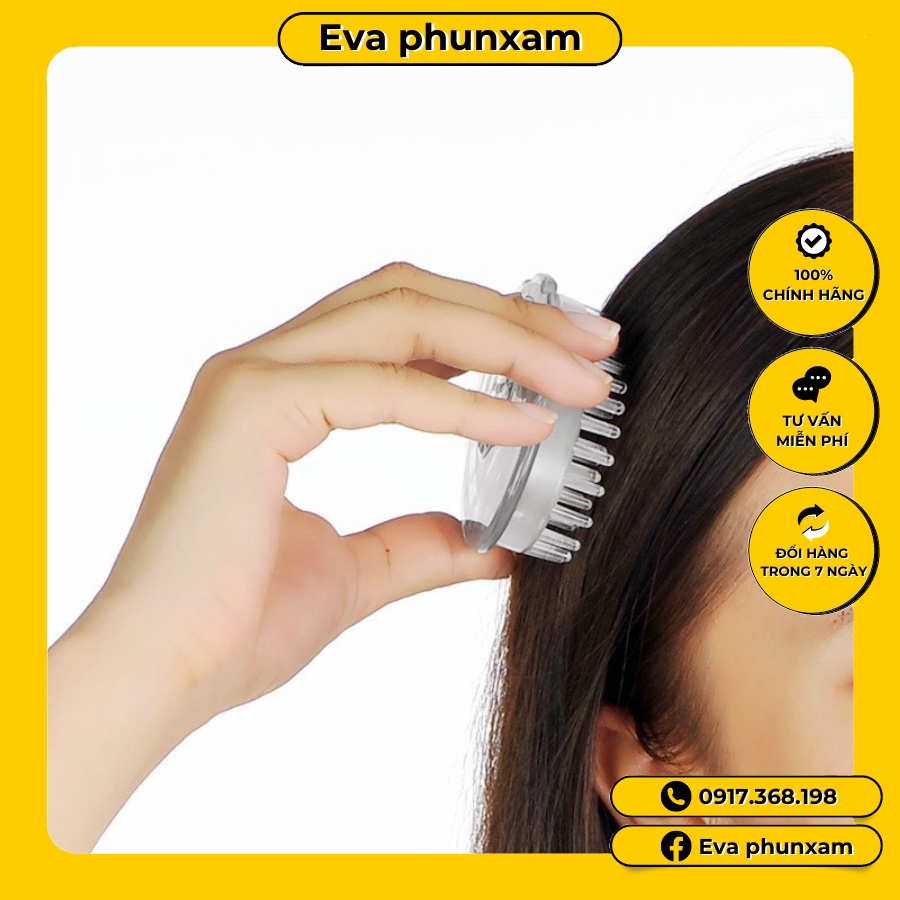 Bàn chà thông kinh lạc vùng đầu ( lược gội đầu) dùng trong spa thẫm mỹ viện