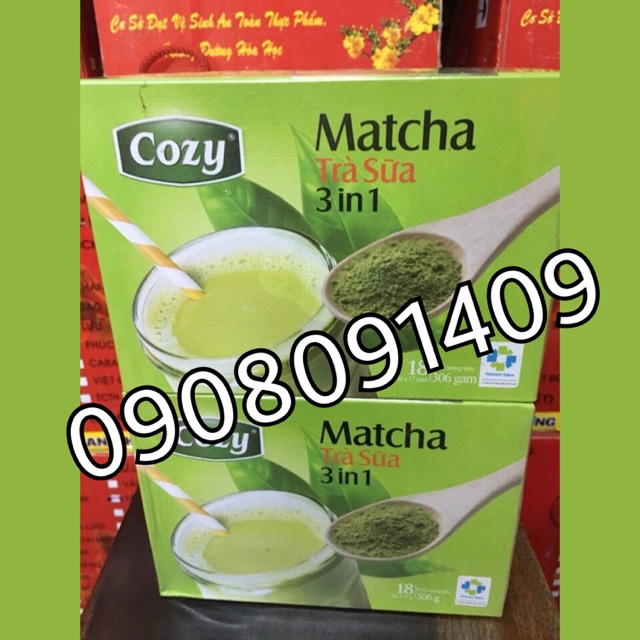 Cozy Matcha 3 trong 1