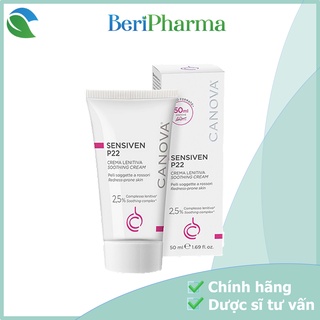✅  Canova Kem Làm Dịu Da, Dưỡng Ẩm Dành Cho Da Nhạy Cảm Sensiven P22 – Soothing Cream 50ml