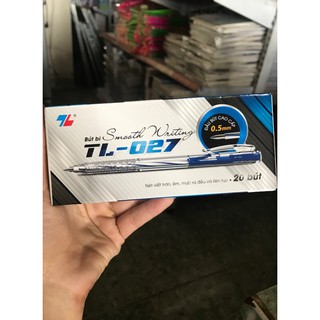 Bút bi tl 027 xanh
