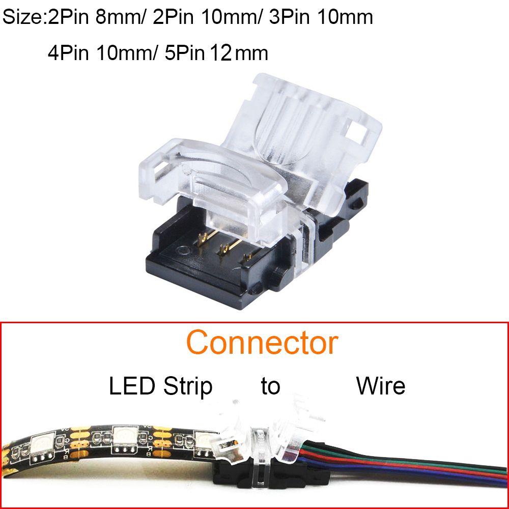 BORAG Bộ ChuyểN ĐổI Dây ĐèN LED 8mm 10mm 3528 5050 PCB