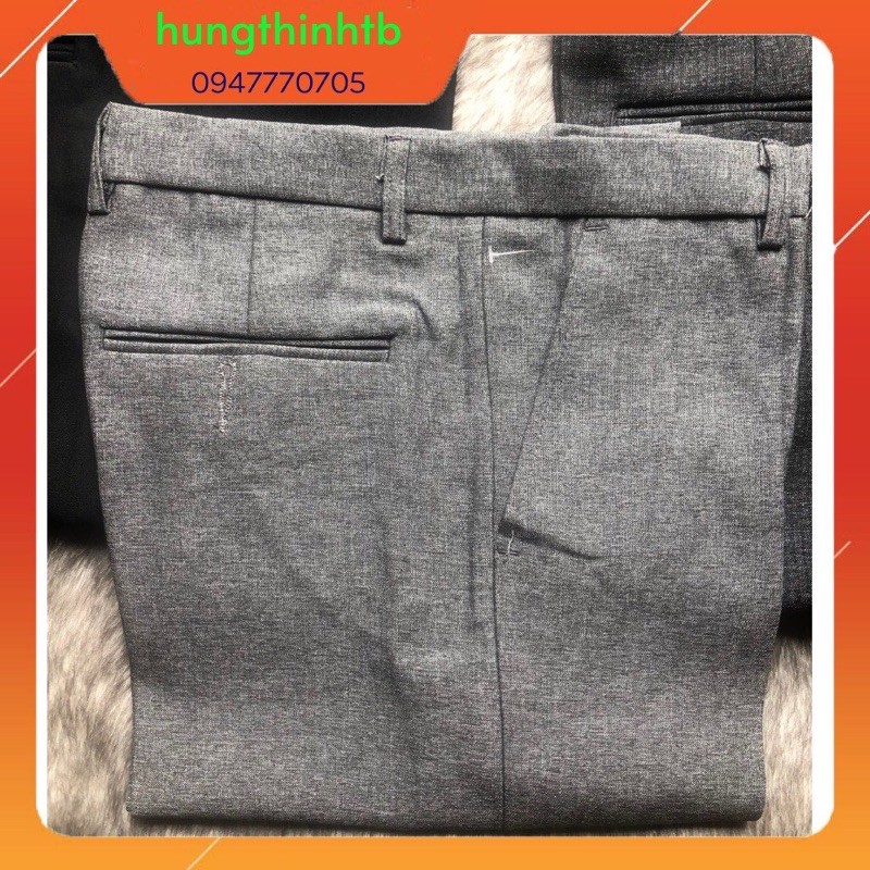 Quần Tây Nam Trung Niên Ống Rộng Hình Thật Do Shop Chụp Chất vải Đẹp Rẻ Có Màu Đen, Xám Đen Và Xám Sáng