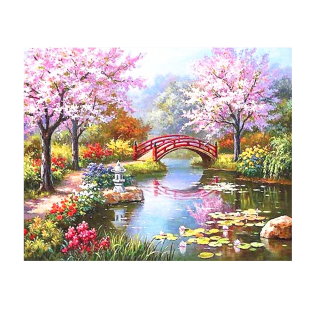 Tranh Sơn Dầu Trang Trí Phòng Khách Tự Làm 1 Cái
