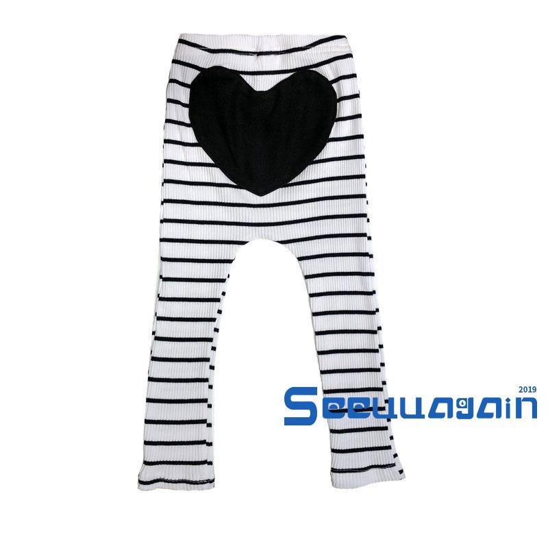 Quần Dài Cotton Kẻ Sọc Cho Bé Gái