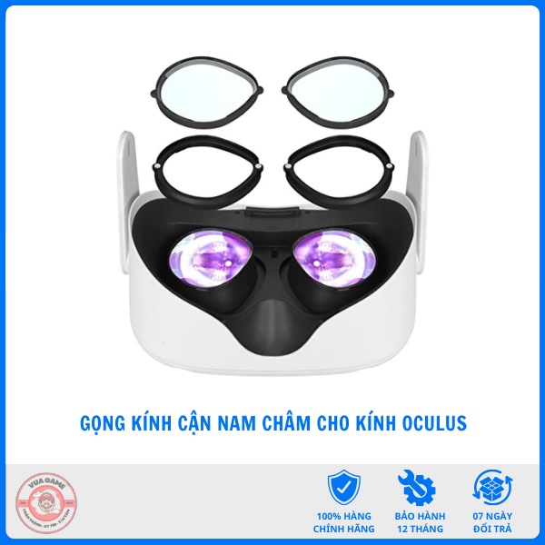 Gọng kính cận nam châm cho Oculus Quest 2 chất liệu kim loại bền đẹp