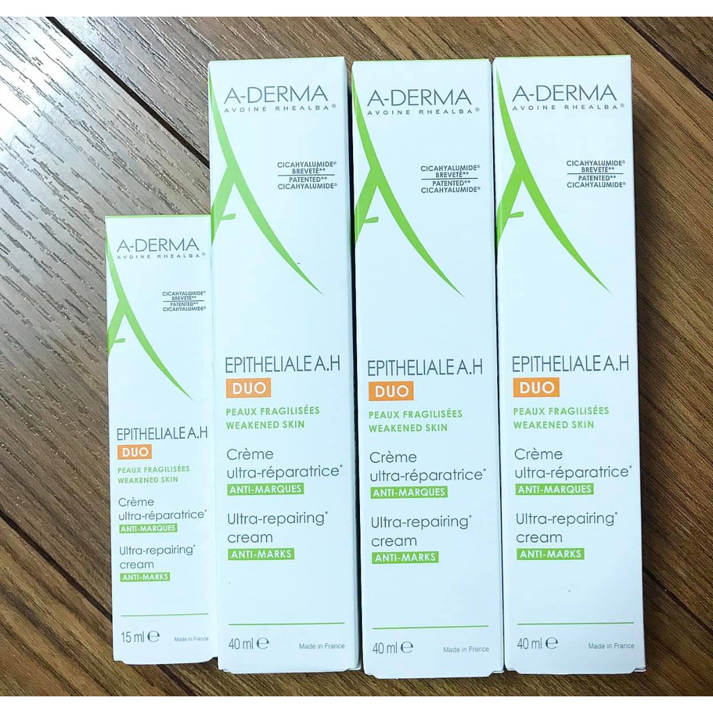 Kem làm lành sẹo,phục hồi da A-Derma Epitheliale AH Cream 15-40ml