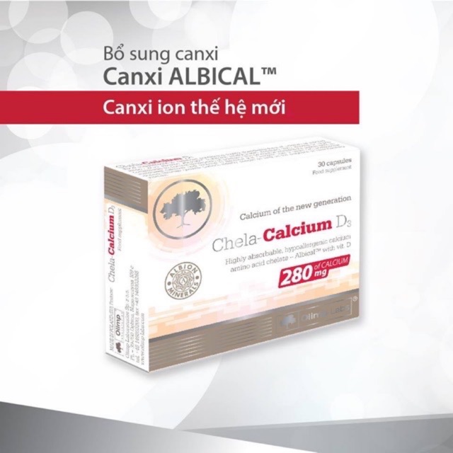 Chela Calcium D3 - canxi D3