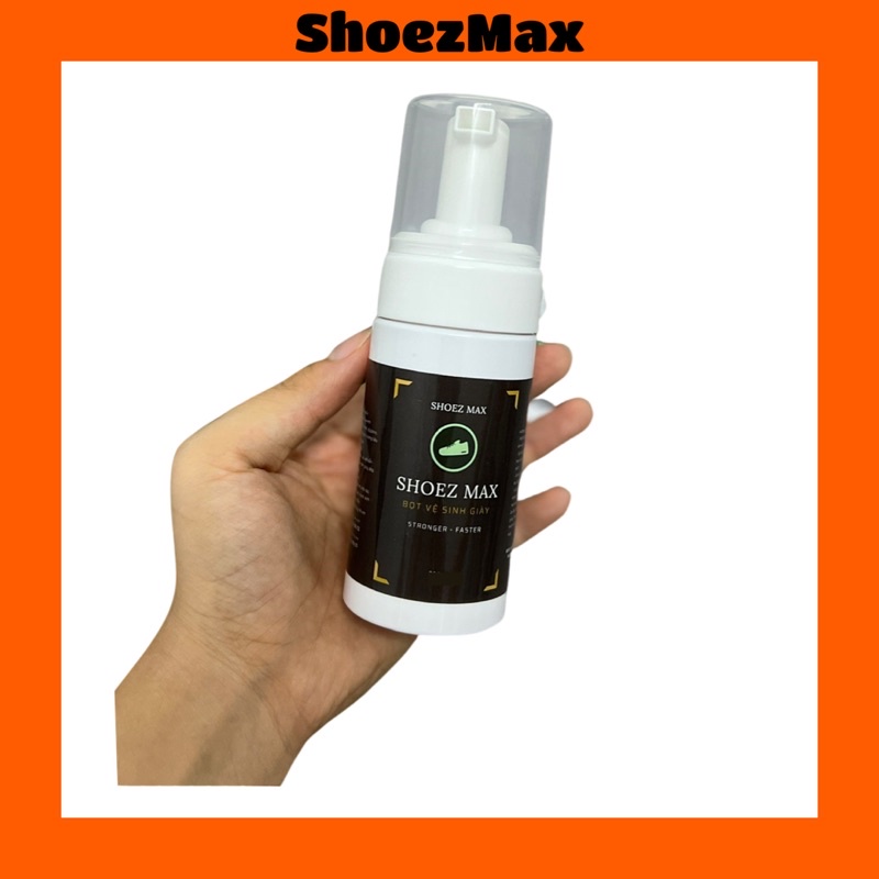 Chai Xịt Bọt Vệ Sinh Làm Sạch Giày Nhanh Tiện Lợi ShoezMax 100ML
