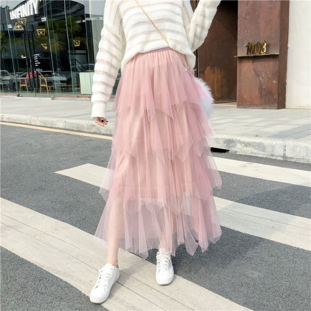 Chân Váy Voan Nhiều Tầng Bigsize | BigBuy360 - bigbuy360.vn
