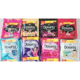 1 gói nước xả vải downy, comfort 20ml đen, đỏ, vàng đủ màu trong phân loại