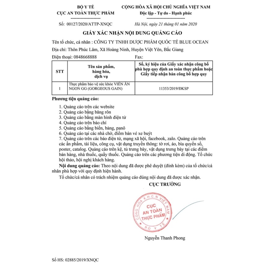 [hot sale]Viên Ăn Ngon GG Chính Hãng Hỗ Trợ Cải Thiện Hệ Thiện Hệ Tiêu Hóa Tăng Cân Hiệu Quả