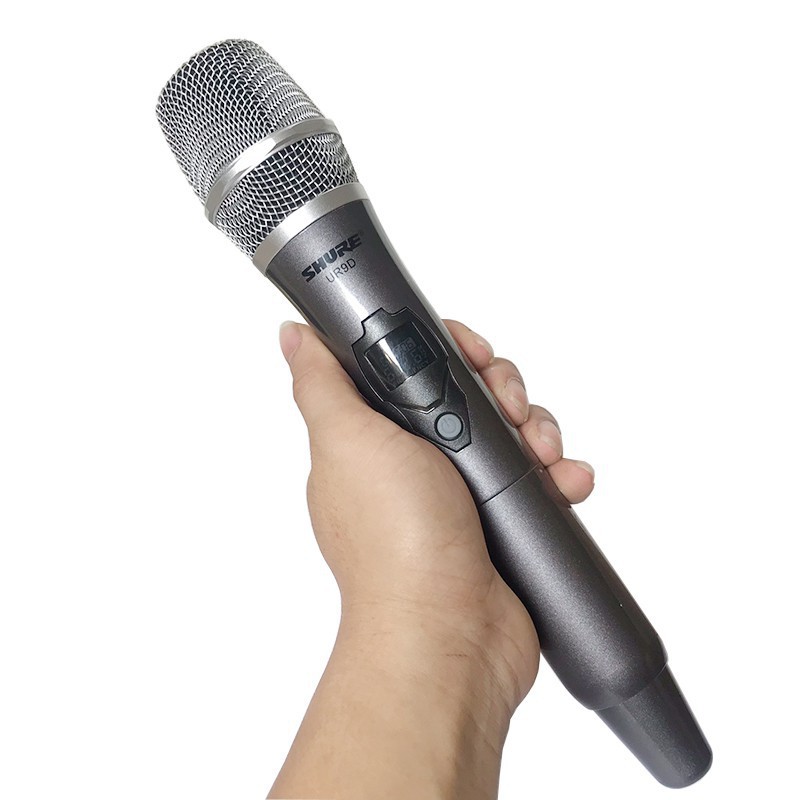 Micro không dây hát karaoke chống hú SHURE UR9D