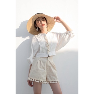 áo phối ren Camie top