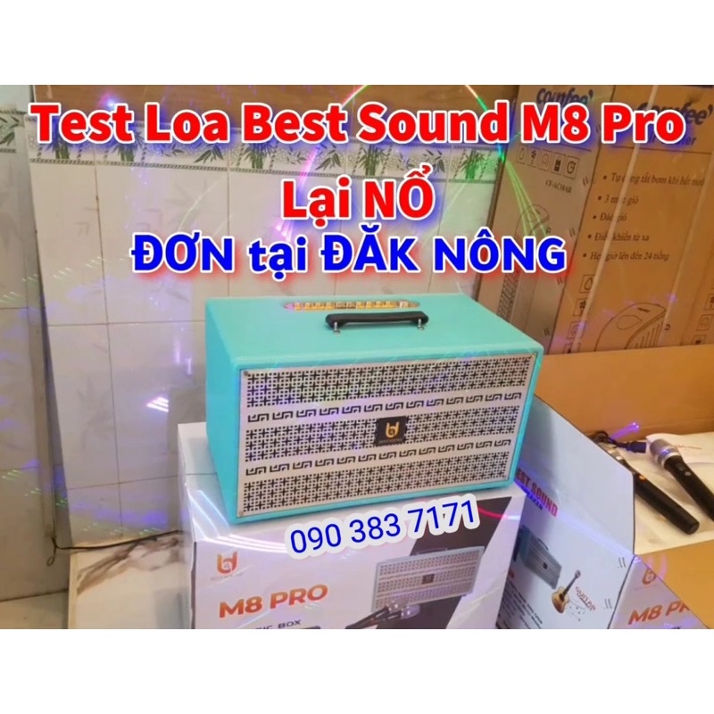 Loa Xách Tay Quốc tế 2022 Best SOUND M8 Pro Hay Nhất