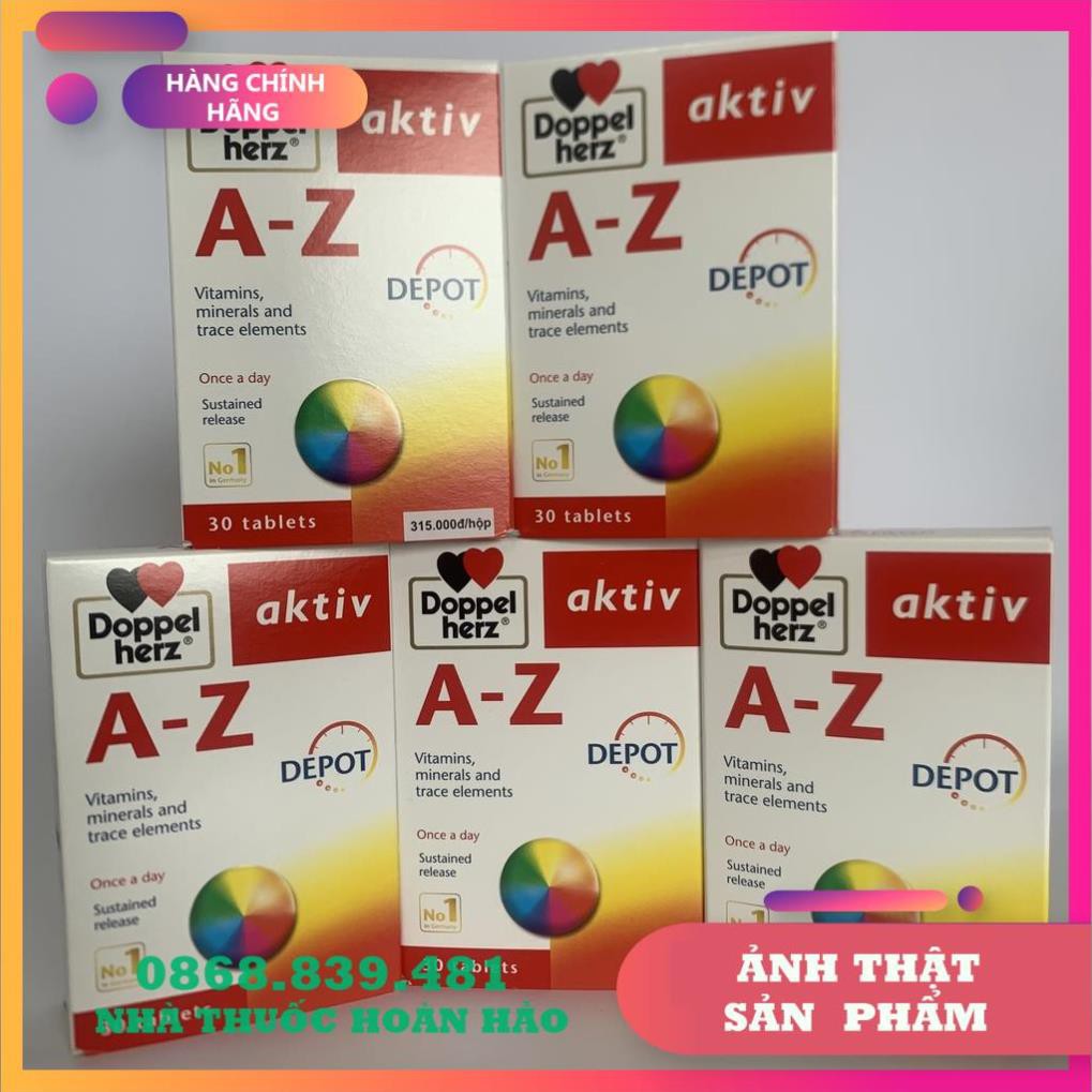 A-Z Depot - Viên bổ tổng hợp - Doppelherz - Nhà Thuốc Hoàn Hảo